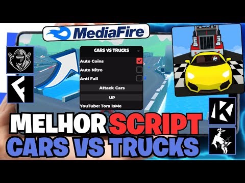 [ATUALIZADO] Cars Vs Trucks Script Pastebin **SEM KEY** Auto Coins, Auto Nitro, Anti-Quedas, TP