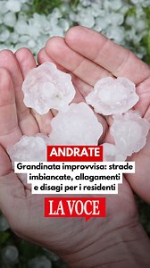 🌩️ Grandinata improvvisa ad Andrate il 23 settembre 📝 Strade imbiancate, allagamenti e disagi per i residenti Un forte temporale con grandine ha colpito ieri pomeriggio Andrate, nel Canavese. Intorno alle 16 il cielo si è fatto scuro e, in pochi minuti, la pioggia si è trasformata in una grandinata che ha imbiancato tetti, cortili e strade del paese. I chicchi di ghiaccio, spinti da raffiche di vento, hanno costretto i residenti a cercare riparo, mentre alcuni automobilisti si sono fermati per