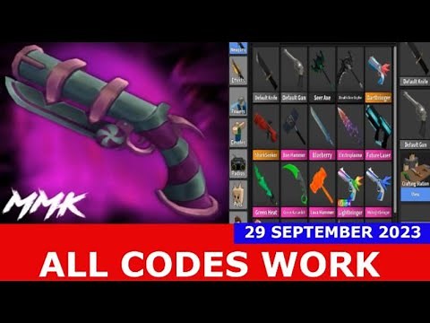 *ALL CODES WORK* [🌷FREE] Murder Mystery Killer ROBLOX | SEPTEMBER 29, 2023