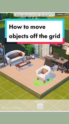 How to Move Objects Off the Grid in Sims 4
