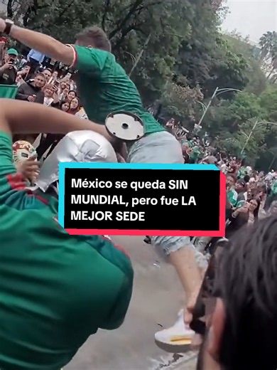 México se queda SIN MUNDIAL, pero fue LA MEJOR SEDE Después de unas semanas llenas de buenos momentos, la Copa de la Vida está a punto de despedirse de México y sólo tenemos algo que decir: nuestro país demostró ser la mejor sede. No fue gracias a la FIFA, ni los eventos oficiales, sino a todos estos caones que hicieron esta fiesta pambolera un evento digno de recordarse por años. #futbol #futbolmexicano #Mundial2026 #México #seleccionmexicana