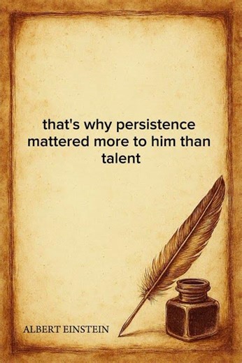 Why Einstein Believed You Should Never Quit