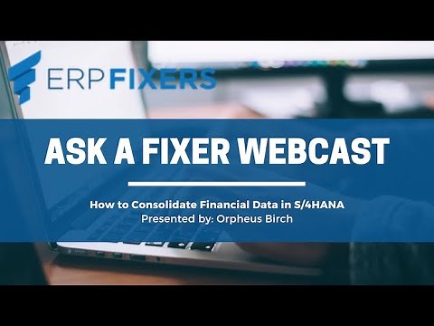 How to Consolidate Financial Data in S/4HANA