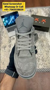 KAWS x Air Jordan 4 Retro 'Cool Grey' #airjordan4 #airjordan #retro #jordan