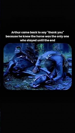 Arthur Says Goodbye to His Horse 💔 | RDR Saddest Moment