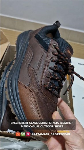 SKECHERS USA RF SLADE ULTRA PERALTO LEATHER CASUAL OUTDOOR SHOES (FULL VIDEO CHECK OUR CHANNEL)