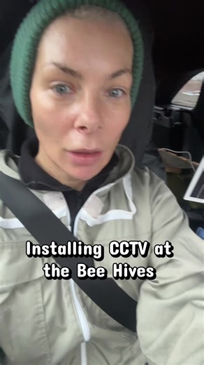 Installling the GENBOLT CCTV at our hives, to check for storm damage, badger activity and swarming. its Solar Powered and 4G with cloud storage. #beehives #cctvsecurity #beekeeping
