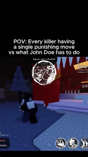 Killers and their punishing moves in Forsaken