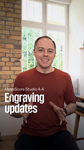 MuseScore on Instagram: "MuseScore Studio 4.4 is one of the biggest updates we’ve ever made. Our new engraving tools and adjustments let you make beautiful scores with ease. Still on an older version? Update to 4.4 now. #MuseScoreStudio #MusicComposition #ScoreWriting #EngravingTools #ComposeWithEase #Finale"