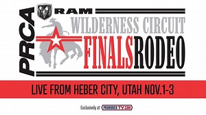 See👀 the PRCA Wilderness Circuit Finals LIVE from Herber City, Utah, Nov. 1-3 at 7:00 PM MT on ProRodeoTV.com. ➡️Watch the action on ProRodeoTV.com for only $9.99 a month, or get $20 off an annual subscription when you use NFRDEAL20. ➣That is a whole year of PRCA rodeo action for the NFR price, $79.99*. | PRCA ProRodeo
