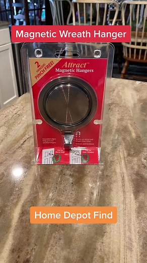 @The Home Depot #magnetic #wreath #hanger #christmas #decoration #handy #shopping #haul #find #fy #fyp #FlexEveryAngle #homedepot #holiday