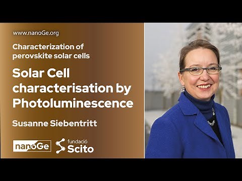 Solar Cell characterisation by Photoluminescence | Susanne Siebentritt