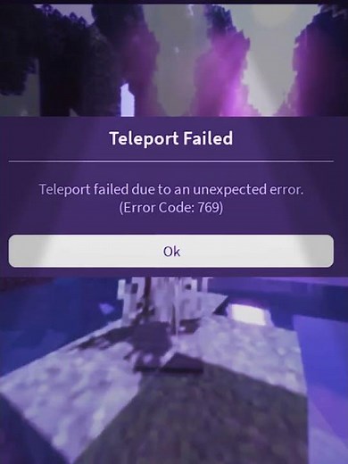 Que significa el error 769? Como los soluciono?