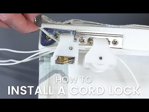 How to Install a Cord Lock