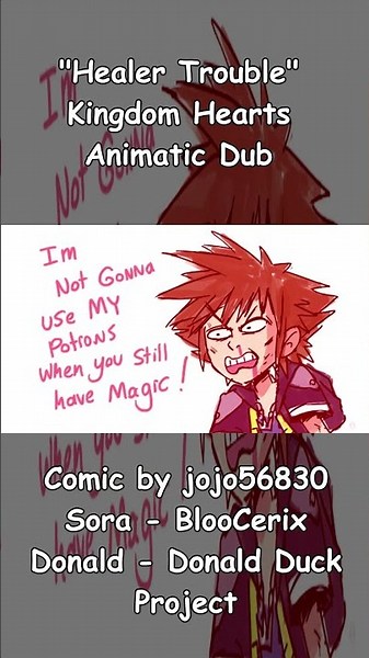 Healer Trouble | Kingdom Hearts Animatic Dub