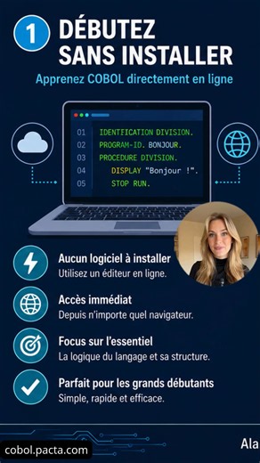 La plupart des débutants abandonnent ici… découvrez une méthode plus simple pour apprendre le COBOL