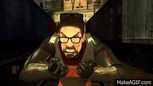 Gorgeous Freeman - Episode 2 - The Crowbar on Make a GIF