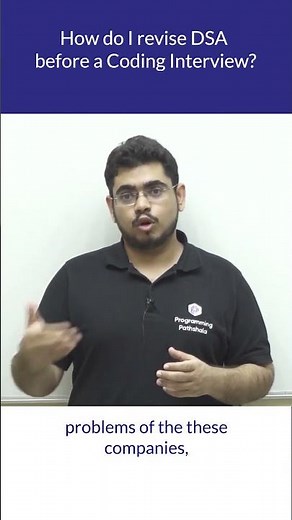How do I revise complete Data Structures and Algorithms before an interview? #Shorts