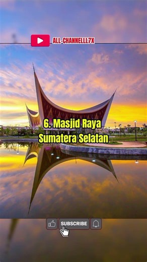 kajian islam: 10 masjid terindah di Indonesia#islami#shorts
