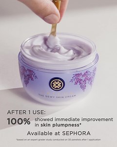 1K reactions · 91 shares | For glowing, hydrated skin, try our award-winning plumping moisturizer, The Dewy Skin Cream. Available at Sephora. | Tatcha | Facebook