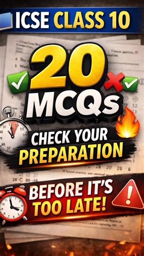 Only 1% Students Score Full in These ICSE MCQs 😈 | Class 10#java #icse #isc#icseshorts #viral#coding