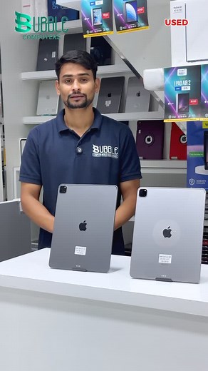 Used iPad Pro 5th/6th Generation M1 & M2 Chip Processor 256 Gb storage 12.9 inches big size - warranty available - Free accessories Delivery available 🚚 *Our Location* 🏭️ Bubble Computers Fahaheel 📌 Near Xcite Alghanim and near Focus Computers, Fahaheel ☎️ 50565501 #kuwait #india #ejpt #viral #fahaheelkuwait #laptop #novacomputers #kuwait #usedkaptop #offer #usedlaptop #usedlaptopkuwait #viral #viralvideos #goodshop | Bubble Computers