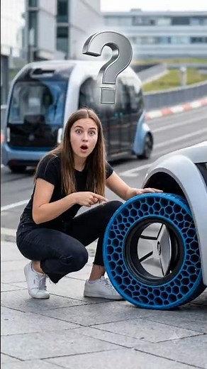 The End of Flat Tires? The Airless Tire That Won't Puncture! 😱🚗