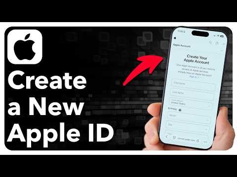 How To Create A New Apple ID On iPhone