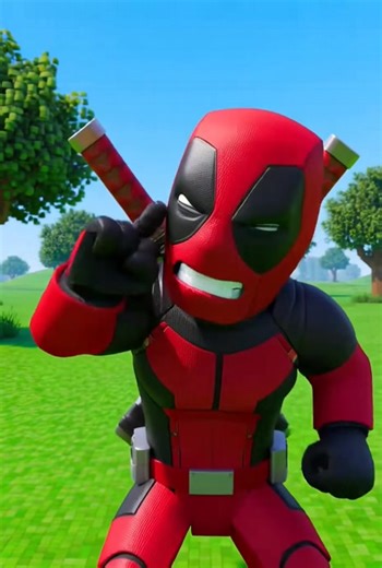 Funny Moments in Minecraft with Deadpool