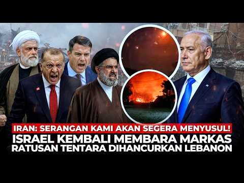Markas IDF Rata dengan Tanah! Netanyahu Dihanguskan Lebanon, Sekutu Iran "Serangan Kami Segera Tiba”