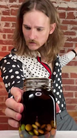 I left m&m's in vodka for a week