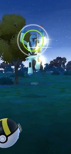 Pokemon Go - Sawk first encounter