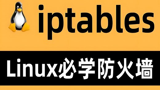 2025最新【Linux运维必学之Iptables防火墙】从基础介绍到实战应用，小白可入，轻松上手