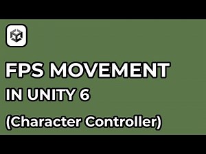 FIRST PERSON Movement In Unity 6 - (Character Controller)
