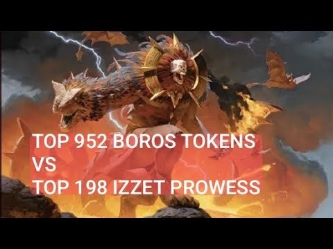 Top 952 Boros Tokens vs Top 198 Izzet Prowess | Standard | Mythic Rank | MTG Arena