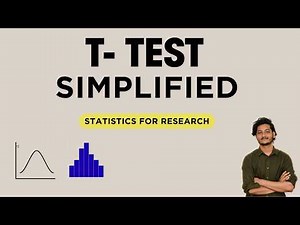t-Test Explained | Statistics for Research students