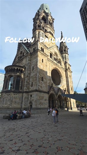 They didn’t restore it and that’s what makes it powerful.The Kaiser Wilhelm Memorial Church iBerlin