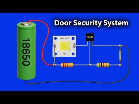 Controlling LED with Magnet Using Reed Switch 🧲💡 | Simple DIY Project