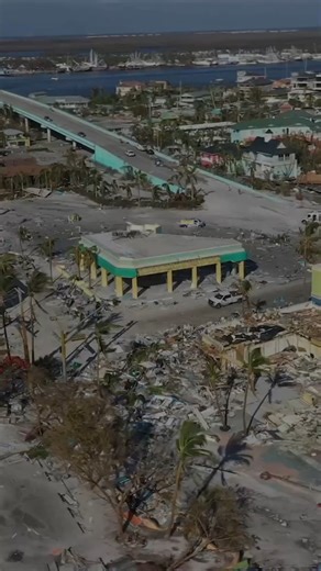Drone footage shows the devastation at Fort Myers Beach in the wake of Hurricane Ian. | The News-Press (Fort Myers and Cape Coral)