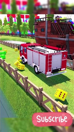 FS POLICE CAR AND FIRE TRUCK 038