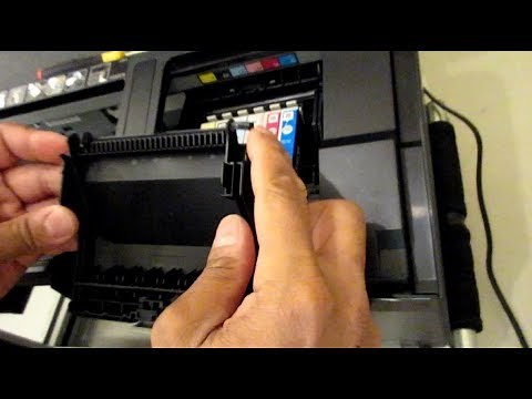 How To Remove Epson 1430 Ink Carriage Cover