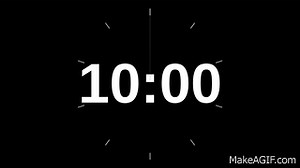 10 Minute Countdown Timer on Make a GIF