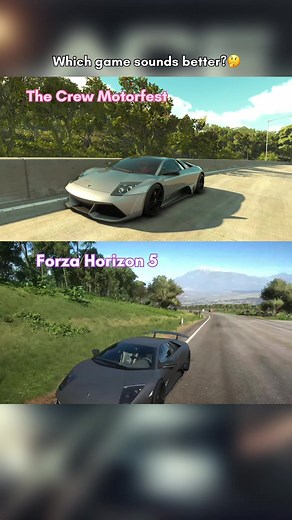Comparing Game Sounds: The Crew MotorFest vs. Forza Horizon 5