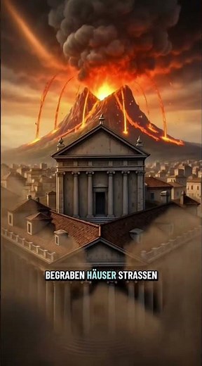 Die Stadt, die an einem Tag verschwand #geschichte #pompeji #vesuv #archäologie #historischefakten
