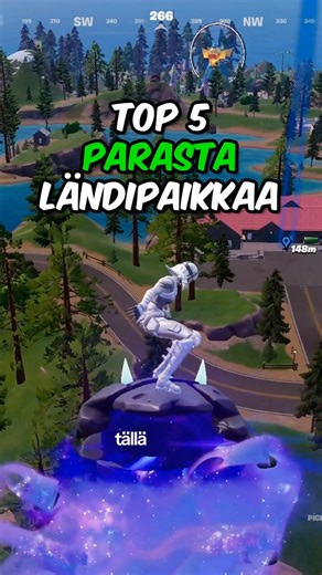 TOP 5 *LÄNDIT* FORTNITESSA! (CHAPTER 7)