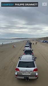 156K views · 1.4K reactions | Have you ever been stuck in a traffic jam... on the beach!? 樂 This was at Goolwa on New Year's Day.  Alexandrina Mayor Keith Parkes explains why he's not making the beach car-free: https://ab.co/3pMPIGJ | ABC Adelaide | Facebook