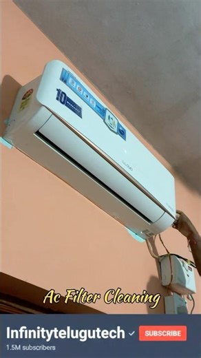 How to clean split ac indoor unit at home #airconditioner #house #viralvideo