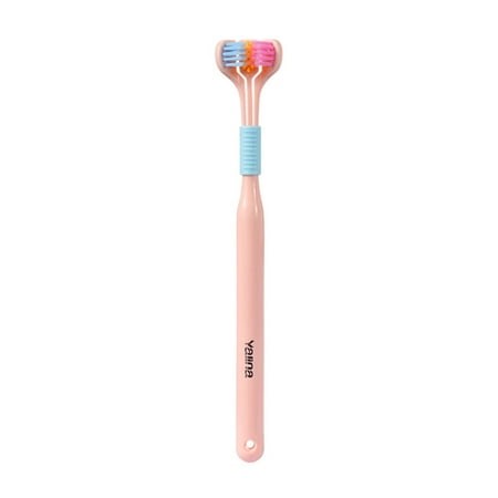 3 Sided Toothbrush for Adults Triple-Angle Tooth-Hugging Deep Cleaning - Walmart.ca