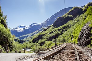 Things to do in Flåm, Norway: Cycling and the scenic Flåm Railway