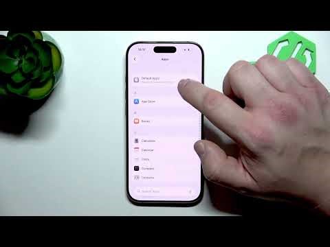 iPhone 16 Pro - How to Change Default Browser or Mail App